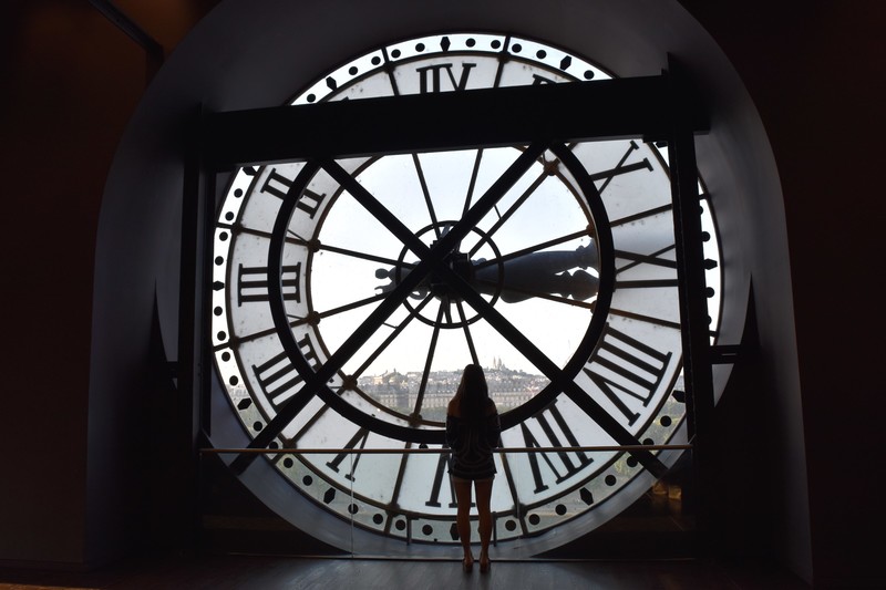 Isabel in silhouette, Musee D'Orsay