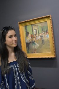 Isabel and THAT Degas!