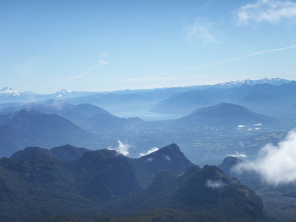 Views of the surroundings of Mt Villarrica