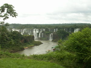 Iguazu Falls - the first view