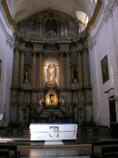 Iglesia de San Pedro Telmo, inside
