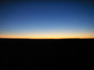Sunrise in Puerto Madryn