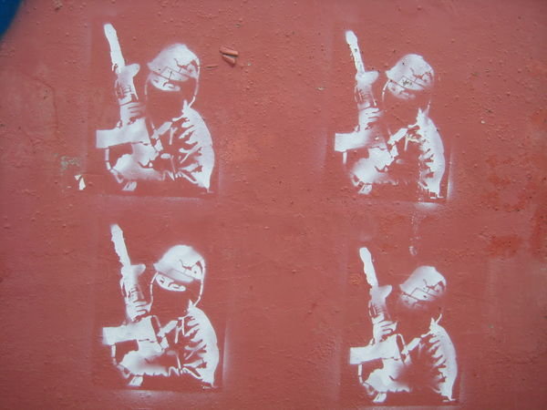 stencils in Valparaiso