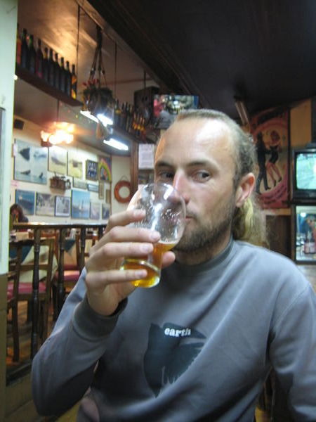 drinking in Valparaiso