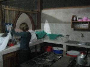 me doing something in the kitchen