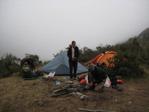 camping in the clouds