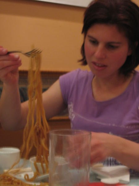 Beck taming the noodles