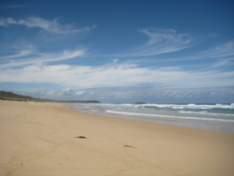 sand sea and sky