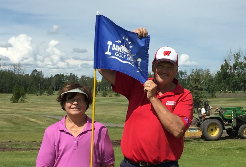 Golfed at Dawson Creek Golf Course