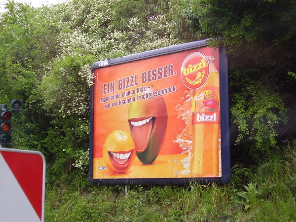 Fruity German Roadside Advertisments