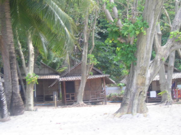 My second hut right on the beach