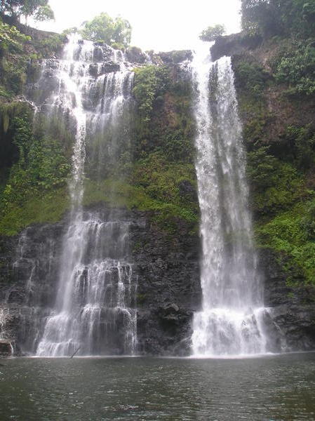 The gorgeous Tad Nguing waterfalls