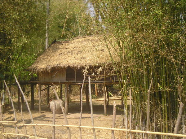 More primitive housing at Don Khong