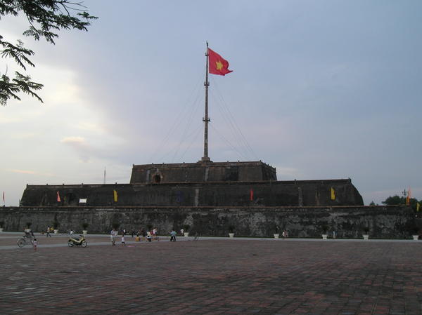 The flag tower in the Citadel