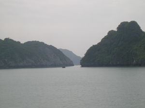 And suddenly it's Halong Bay