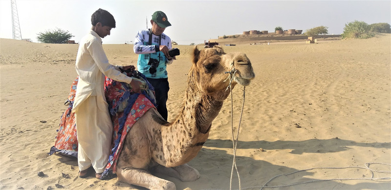 We and our companion - Camel Safari