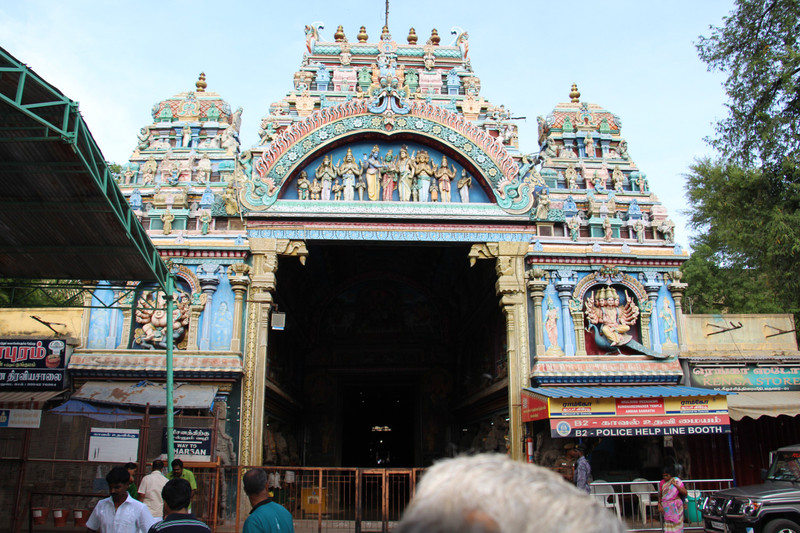 Entrance to Meenakshi Amma Temple Madurai