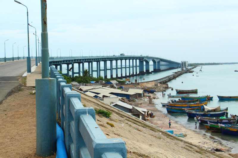 Pamban Road Bridge Rameswaram