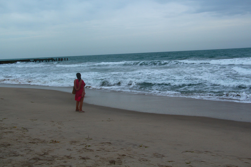 Sea Beach Dhanuskodi Indian Ocean side