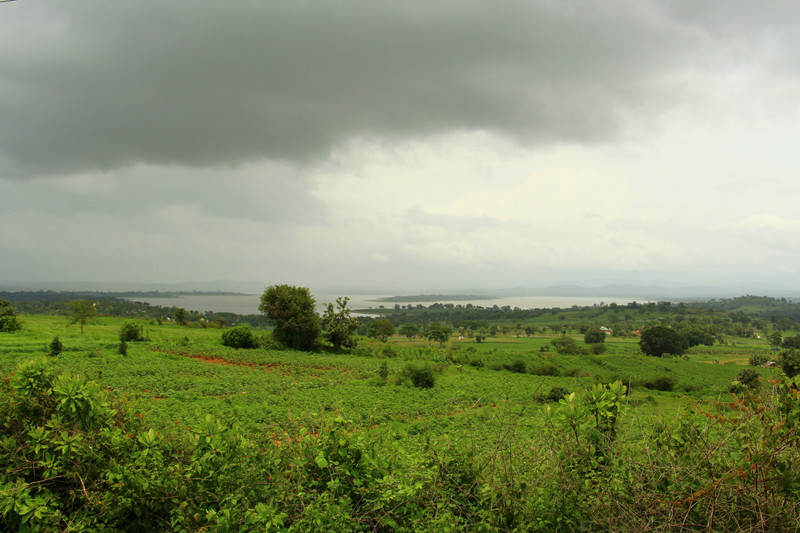 Distant view of Kabini Reserviour