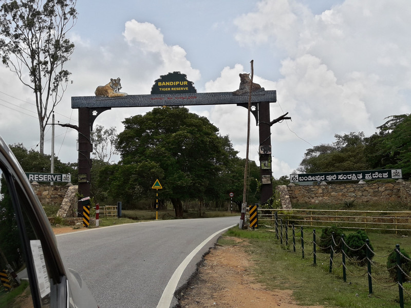 Check-point Bandipur Reserve Forest