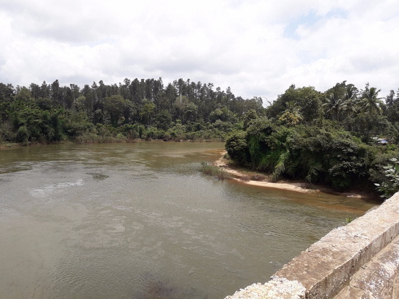 Tunga river taking a beautiful turn
