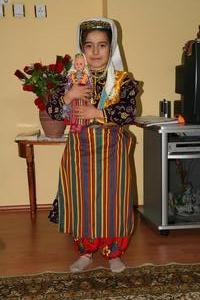 traditional village dress