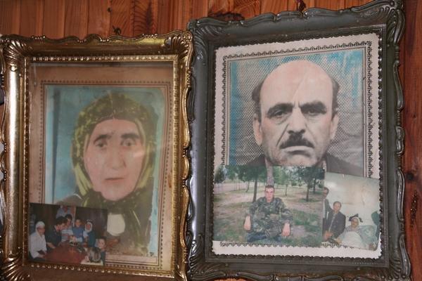 typical family photos in Turkish homes
