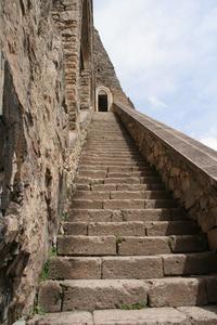 stairs to the Sümela monastery