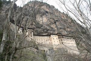 Sümela monastery from the valley II