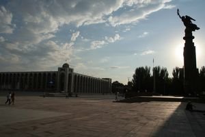 Bishkek's main square