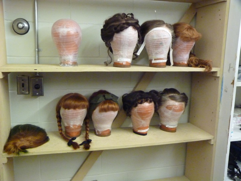 Wigs for "Anne"