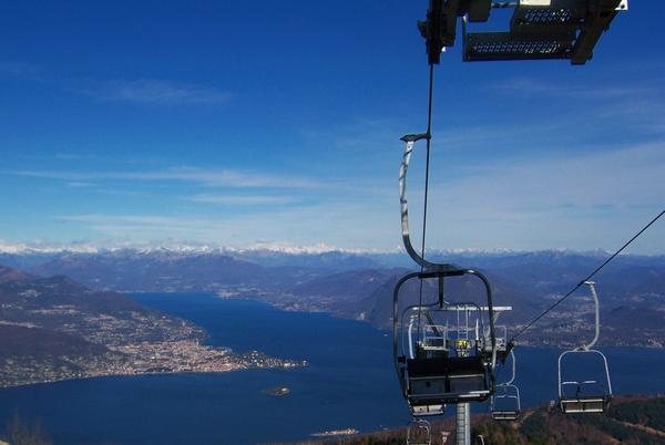 chairlift over Maggiore