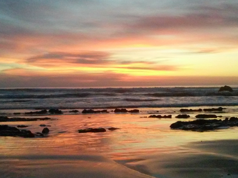 Sunset, Morro Strand State Beach