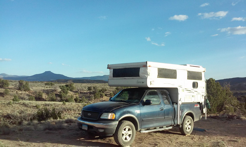 Desert campsite