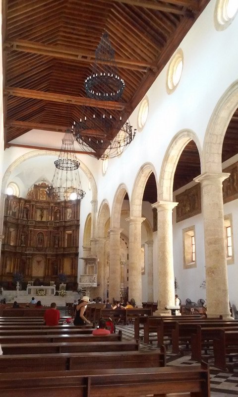 Cartagena Cathedral, old town