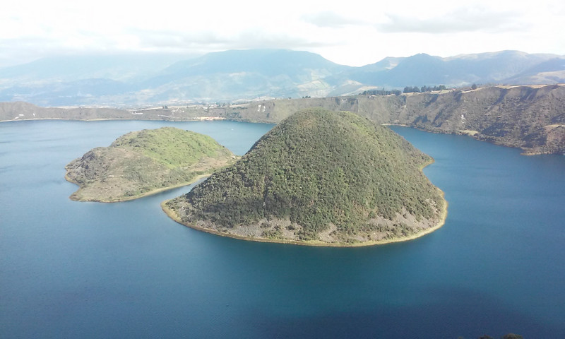 Laguna Cuicocha, northern Ecuador