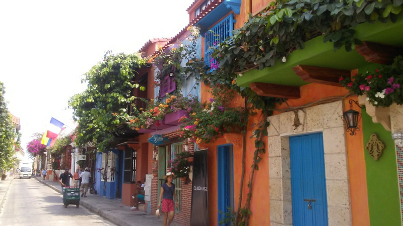 Beautifully preserved buildings, Cartagena
