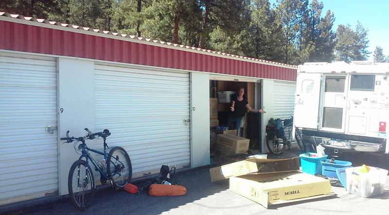Our storage unit in Pagosa Springs