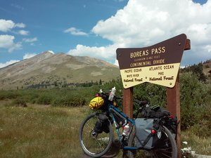Boreas Pass: 11,480-ft. 