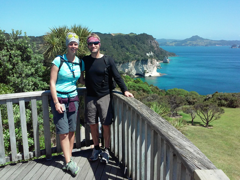 A stroll along Hahei Beach to Cathedral Cove