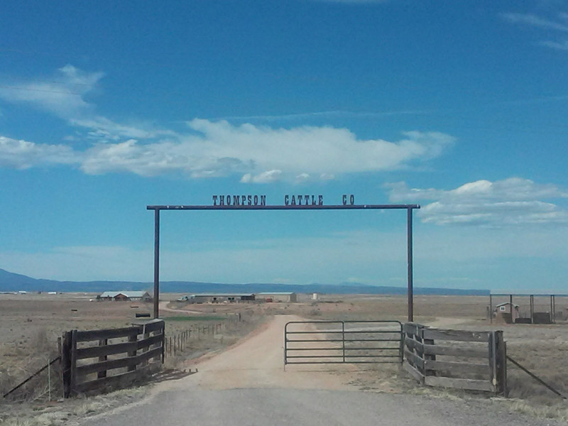 Cattle ranch near Carrizozo, NM