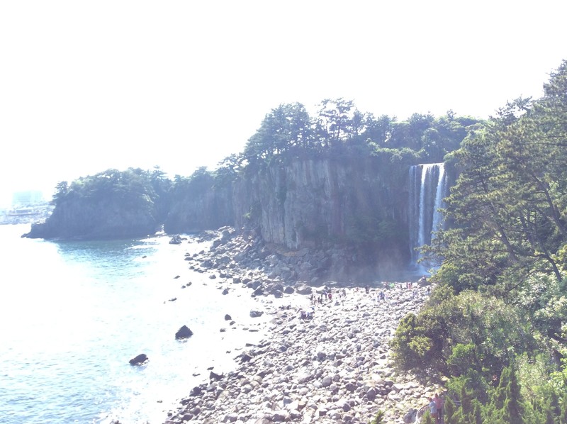 Jeongbang Waterfalls