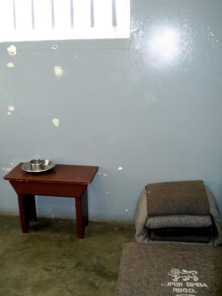 Nelson Mandela's cell 1