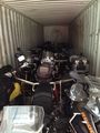 All 11 bikes in the container
