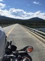 and the bridge out of Teslin