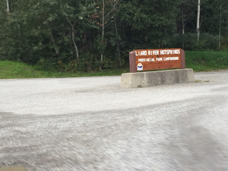 Fort Liard - must have been a typo