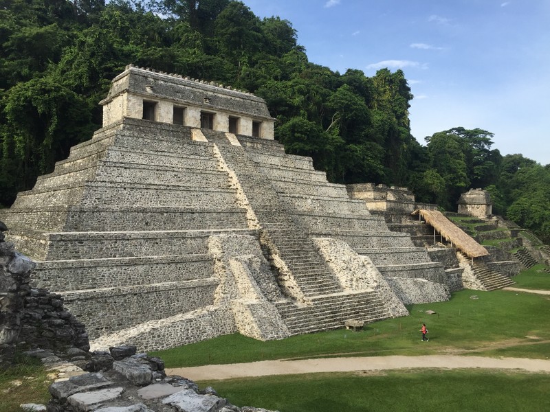 Palenque Mayan ruins 