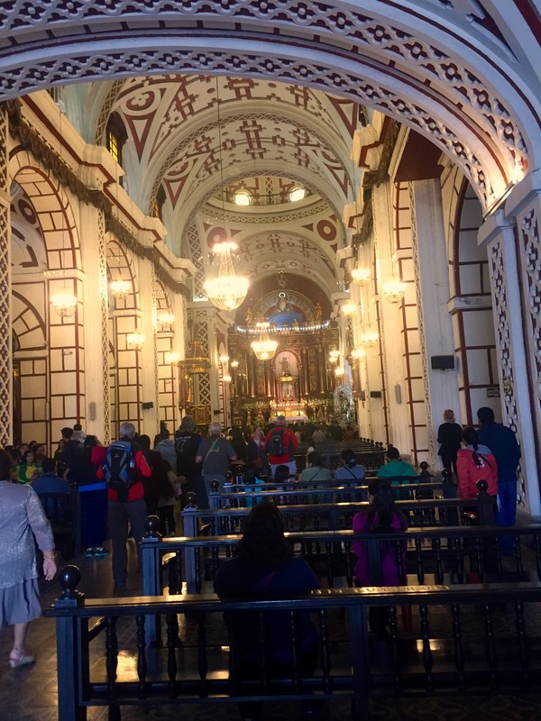 Inside the cathedral 