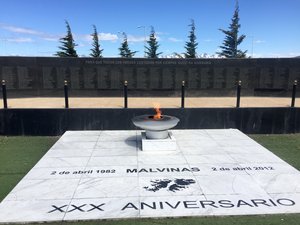 Falkland war memorial 
